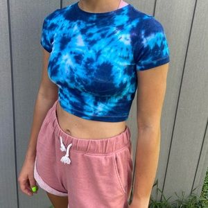 Tie Dye Crop Top